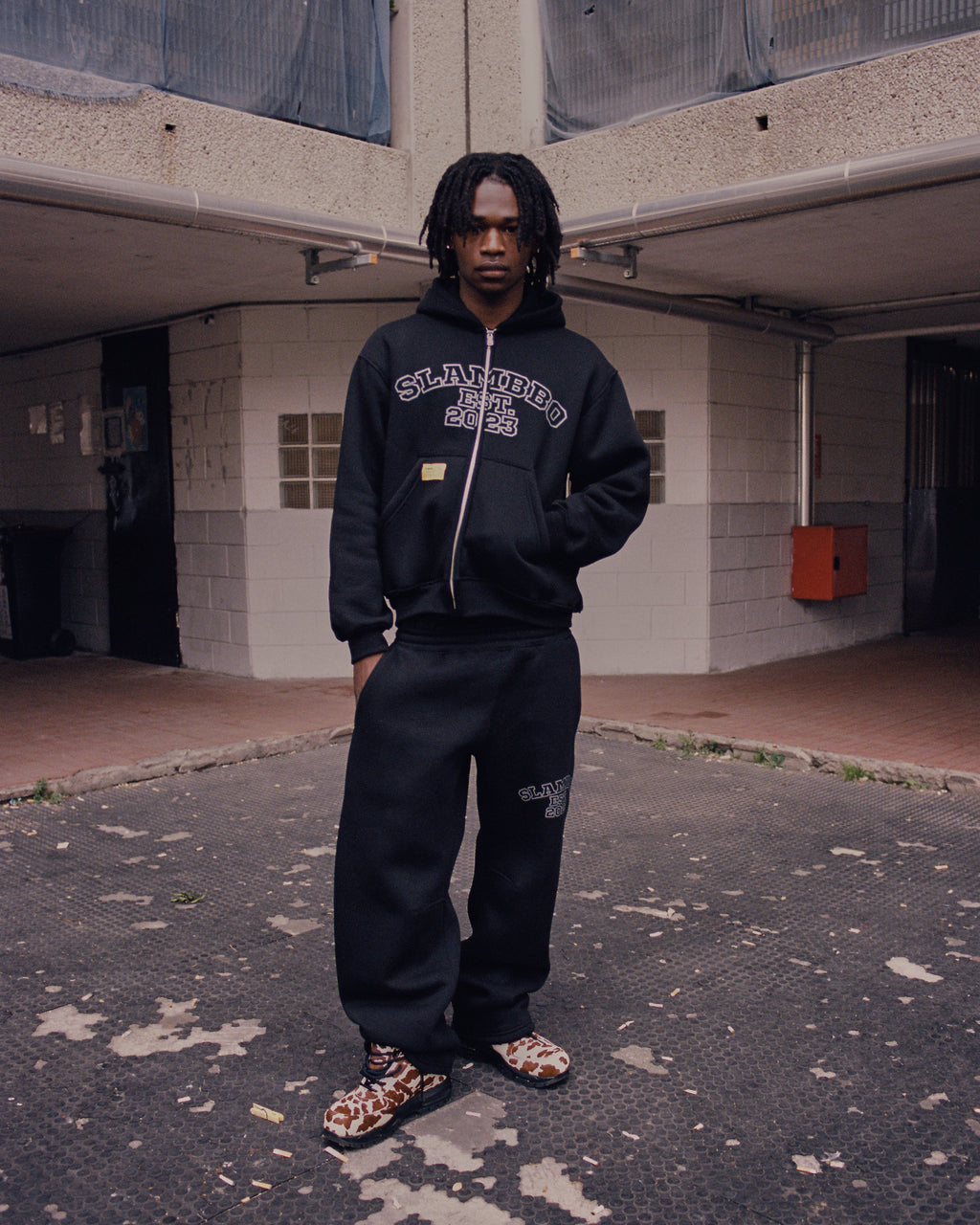 SLAMBBO TRACKSUIT BLACK (EST. 2023)