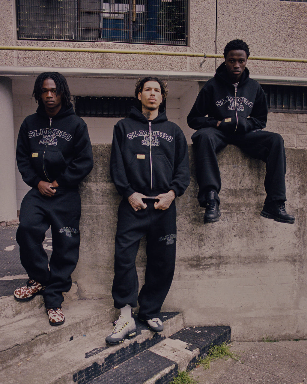 SLAMBBO TRACKSUIT BLACK (EST. 2023)