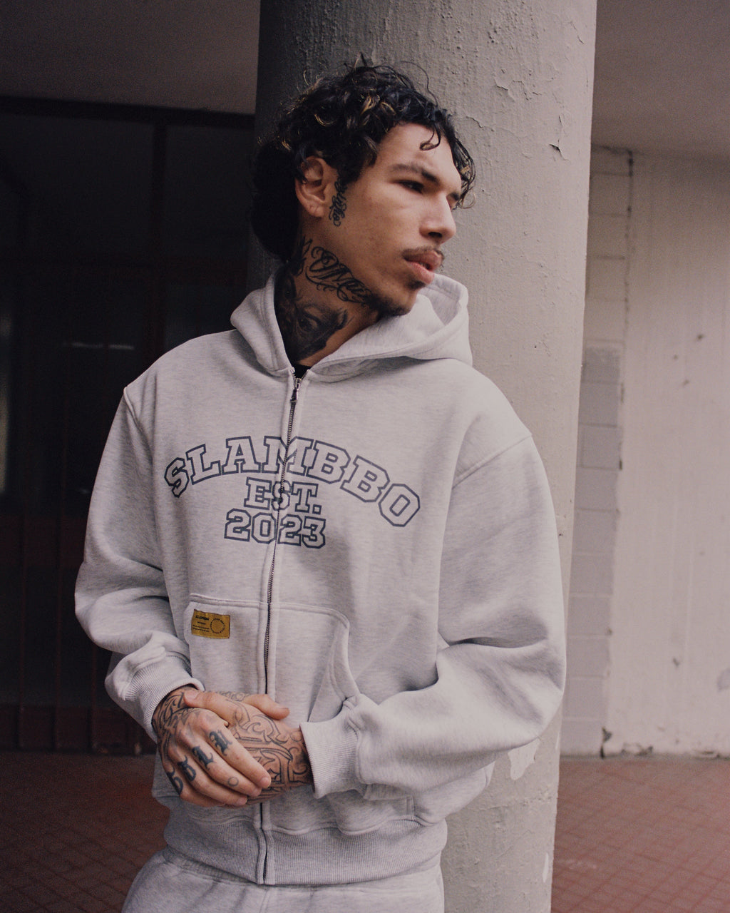 SLAMBBO TRACKSUIT GREY (EST. 2023)