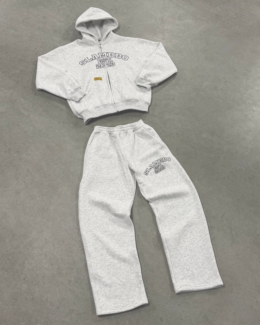 SLAMBBO TRACKSUIT GREY (EST. 2023)