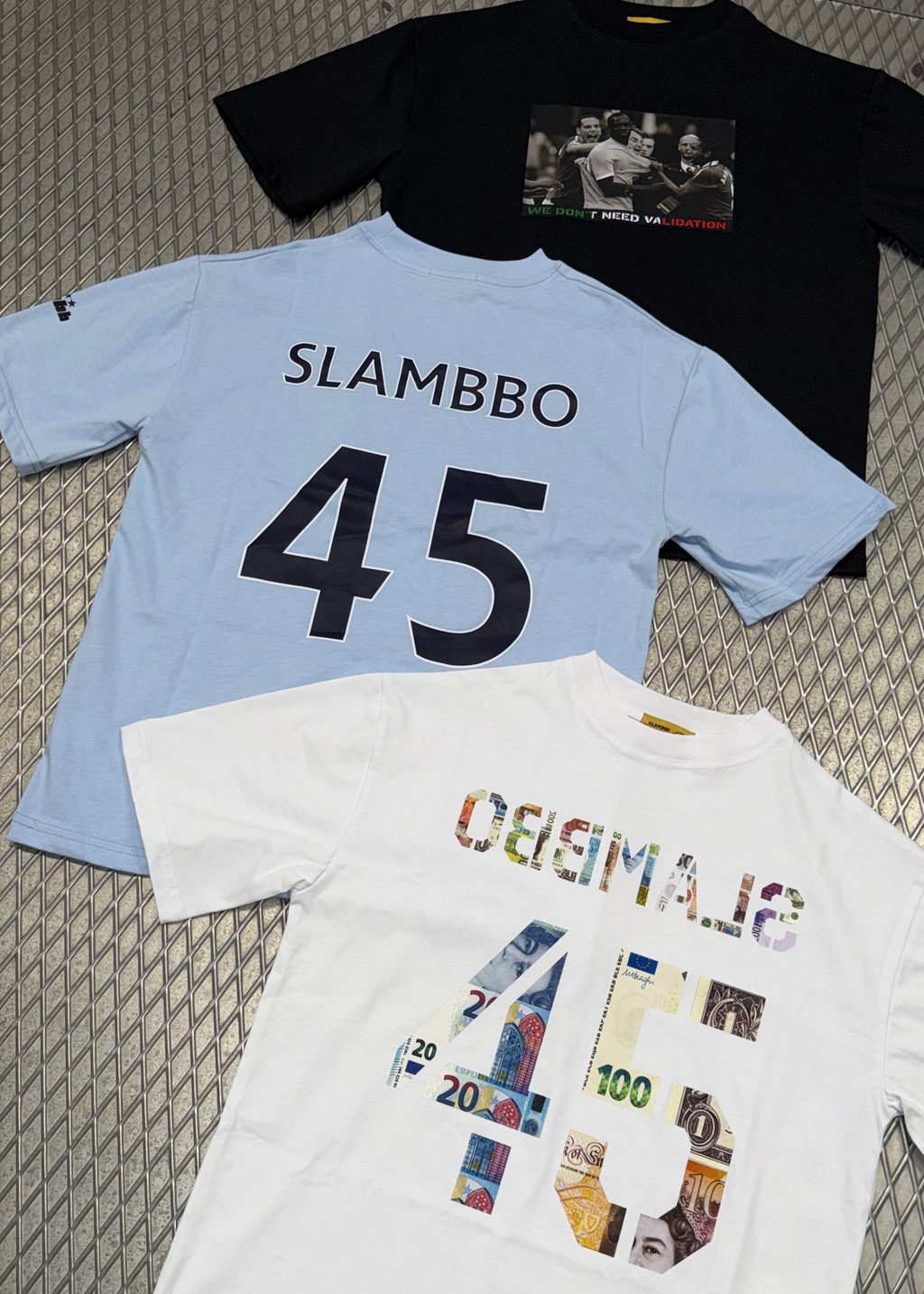 SLAMBBO T-SHIRT WHITE (ONLY CASH)