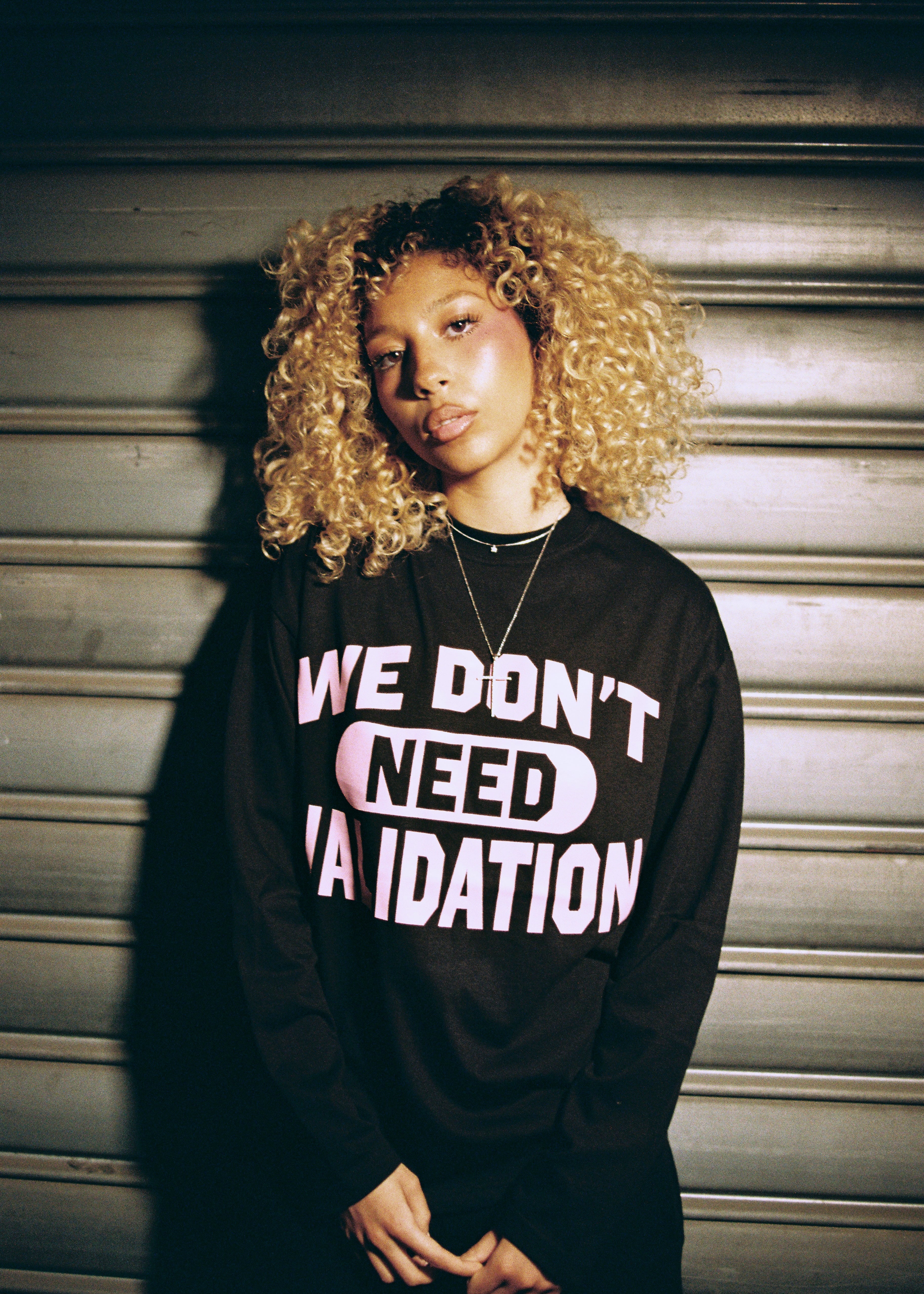 SLAMBBO LONGSLEEVE PINK (WE DON'T NEED VALIDATION)
